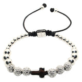 PULSERA CRUZ ACERO INOXIDABLE by pulserascollection