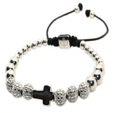 PULSERA CRUZ ACERO INOXIDABLE by pulserascollection