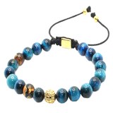 PULSERA CASUAL CON PIEDRAS SEMIPRECIOSAS