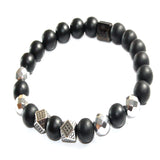 PULSERA CASUAL CON PIEDRAS SEMIPRECIOSAS