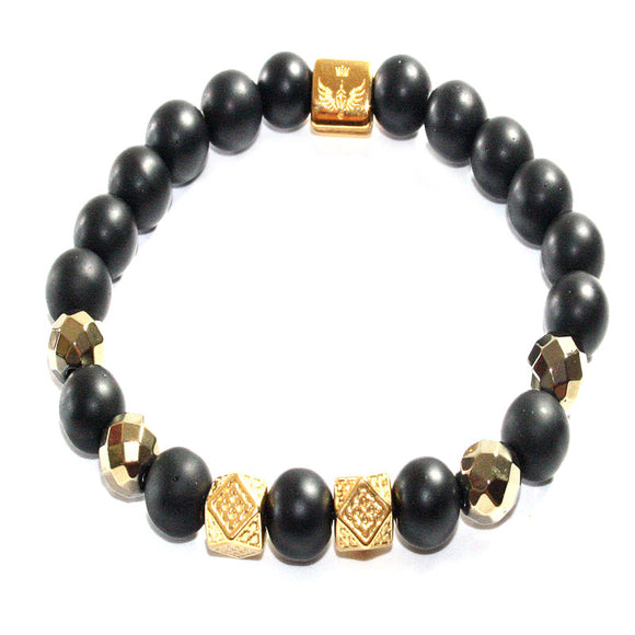 PULSERA CASUAL CON PIEDRAS SEMIPRECIOSAS