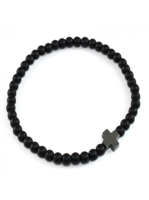 PULSERA ÓNIX MATE Y HEMATITE